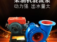 HW混流泵排澇大流量農(nóng)用灌溉泵55kw柴油大型14寸8寸10